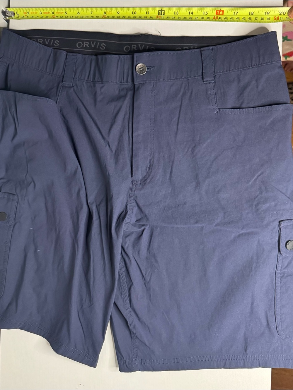 Orvis Men's Slate Blue Cargo Shorts